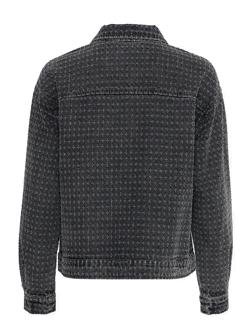 ICHI - IHANGELS JA - spijkerjassen - washed black - 1