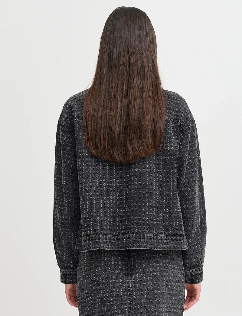 ICHI - IHANGELS JA - frühlingsjacken - washed black - 3