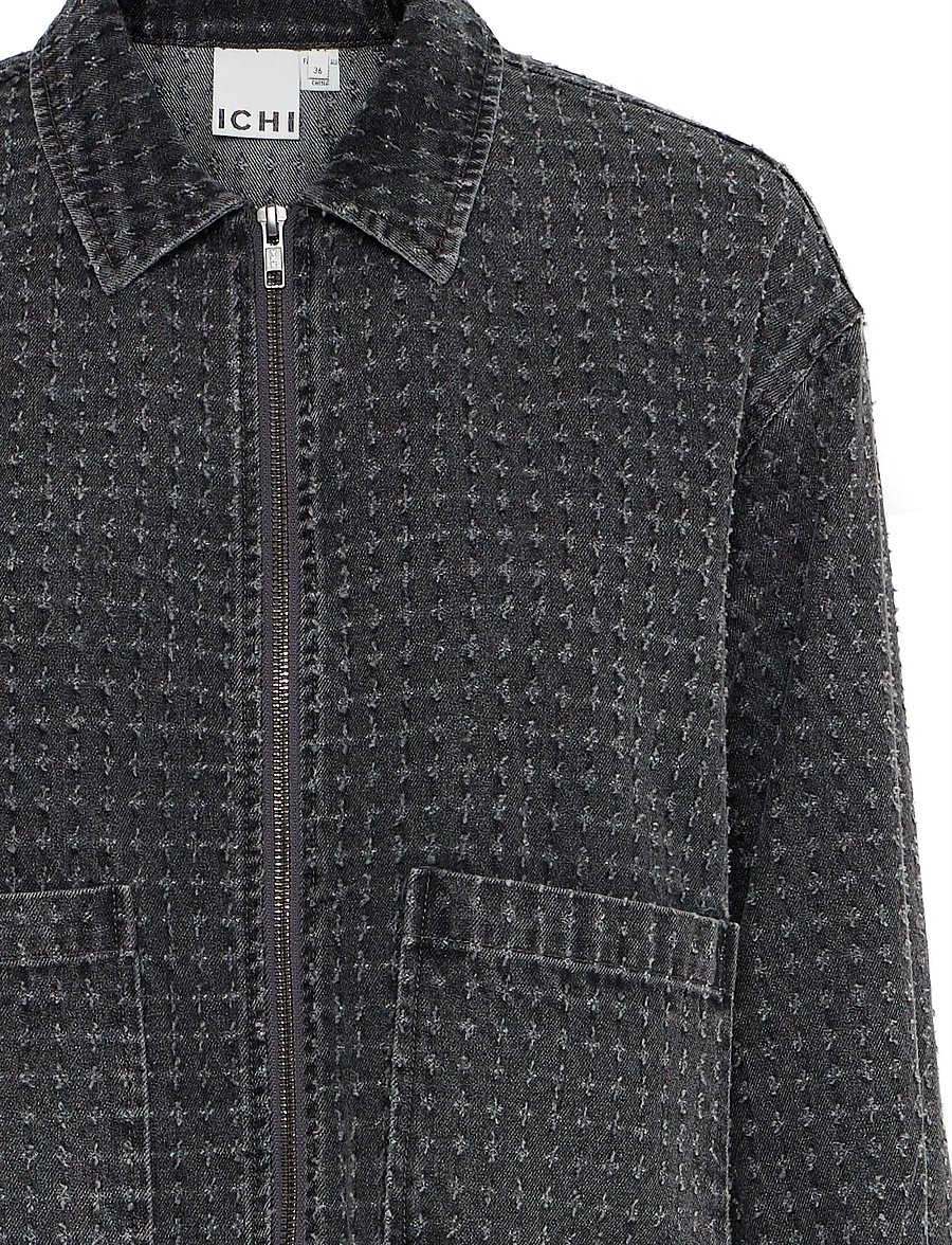 ICHI - IHANGELS JA - frühlingsjacken - washed black - 5
