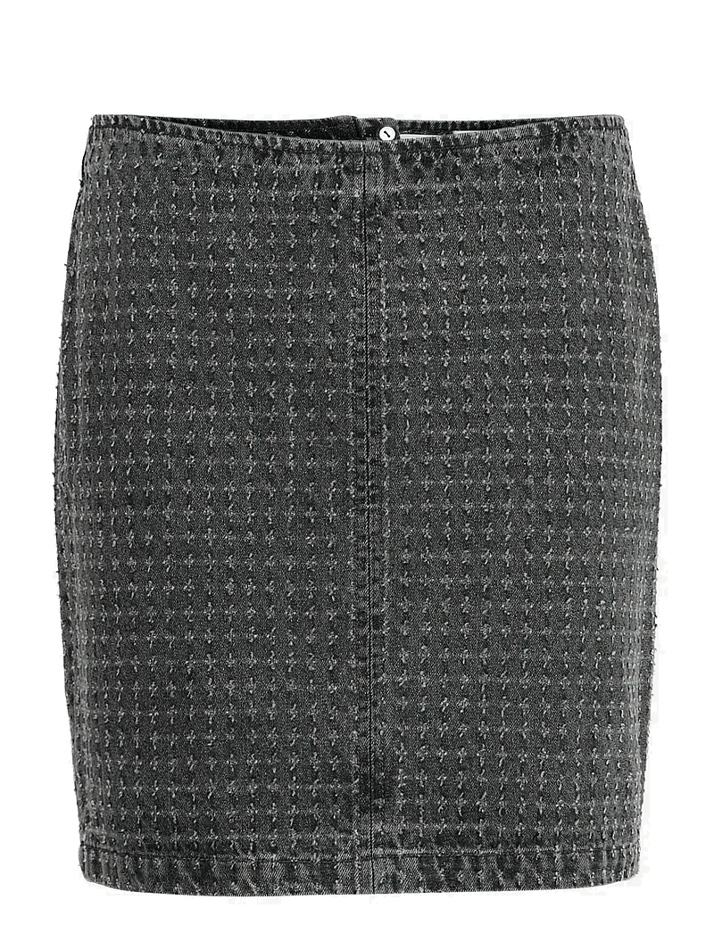 ICHI - IHANGELS SK - jeansröcke - washed black - 0