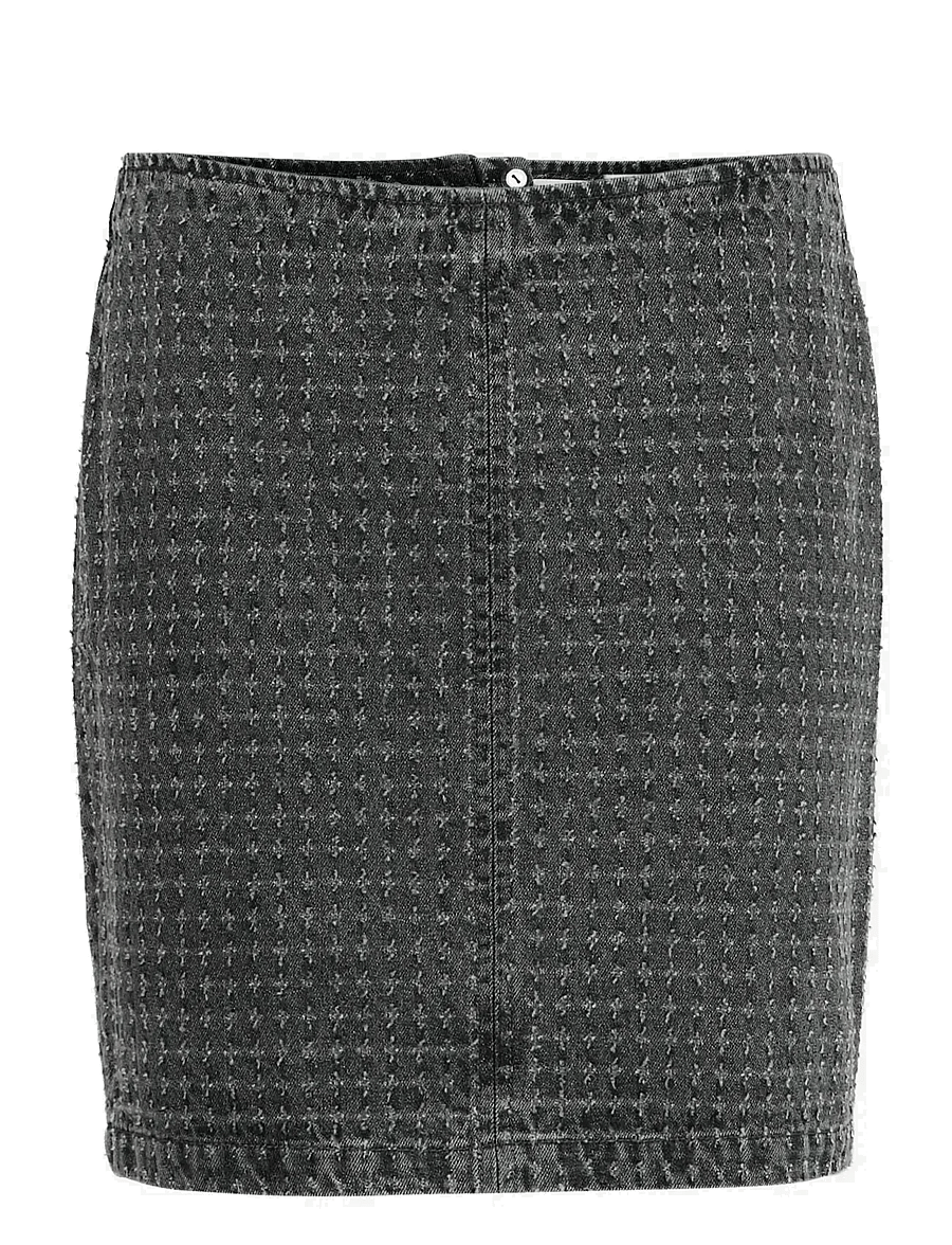 ICHI - IHANGELS SK - denim skirts - washed black - 1
