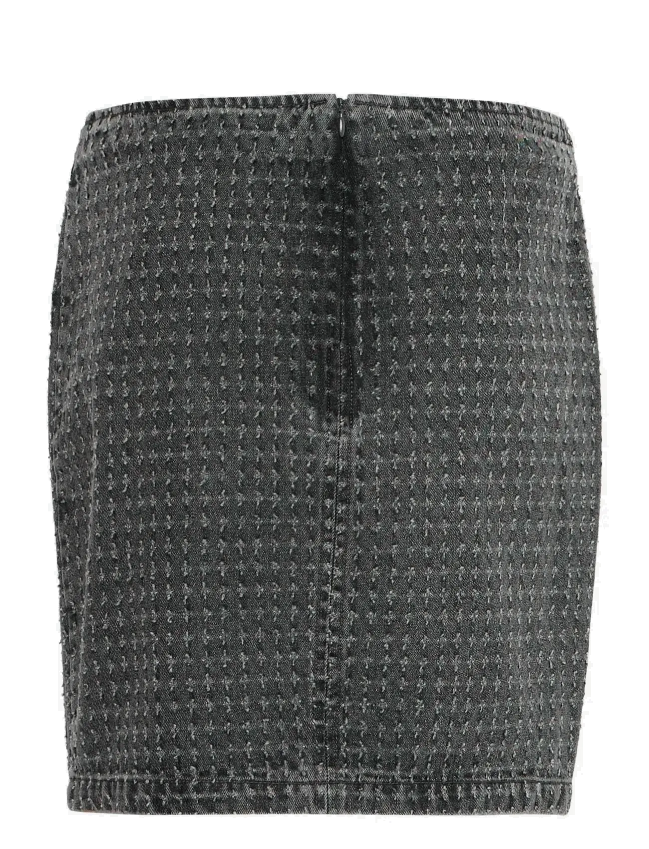 ICHI - IHANGELS SK - denimnederdele - washed black - 2