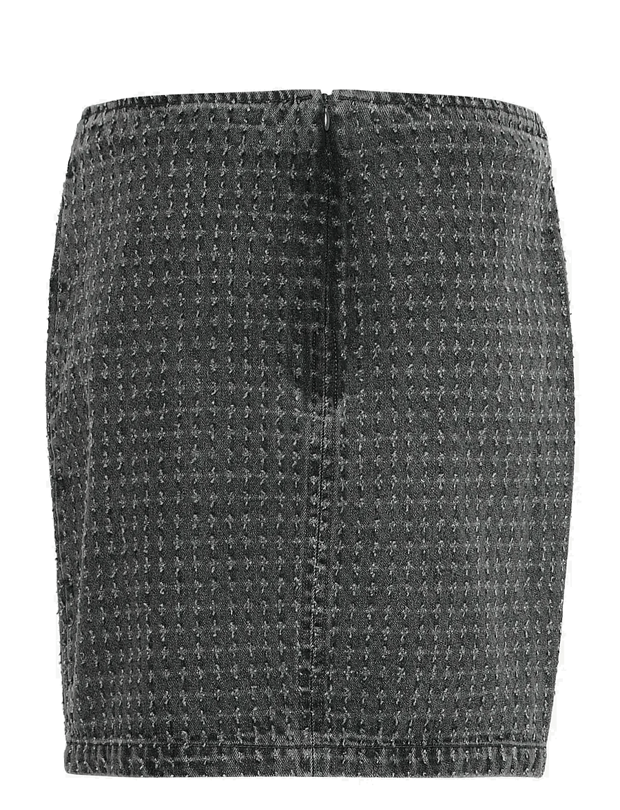 ICHI - IHANGELS SK - denim skirts - washed black - 2