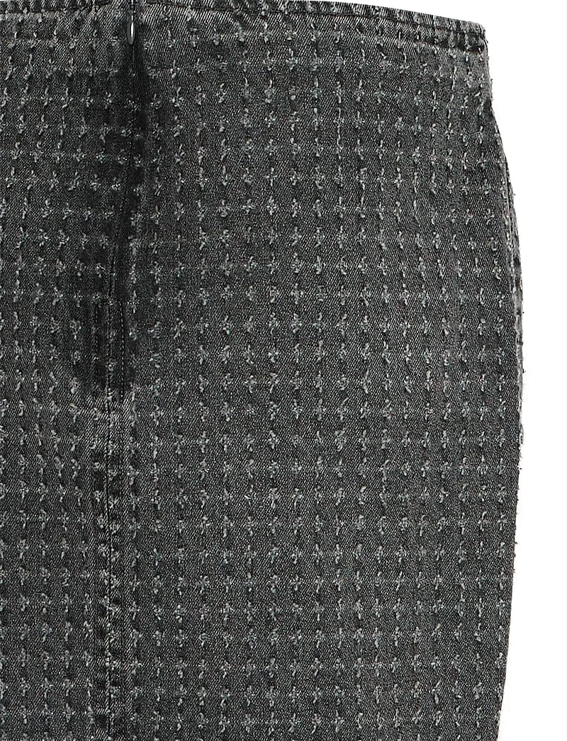 ICHI - IHANGELS SK - jeanskjolar - washed black - 5