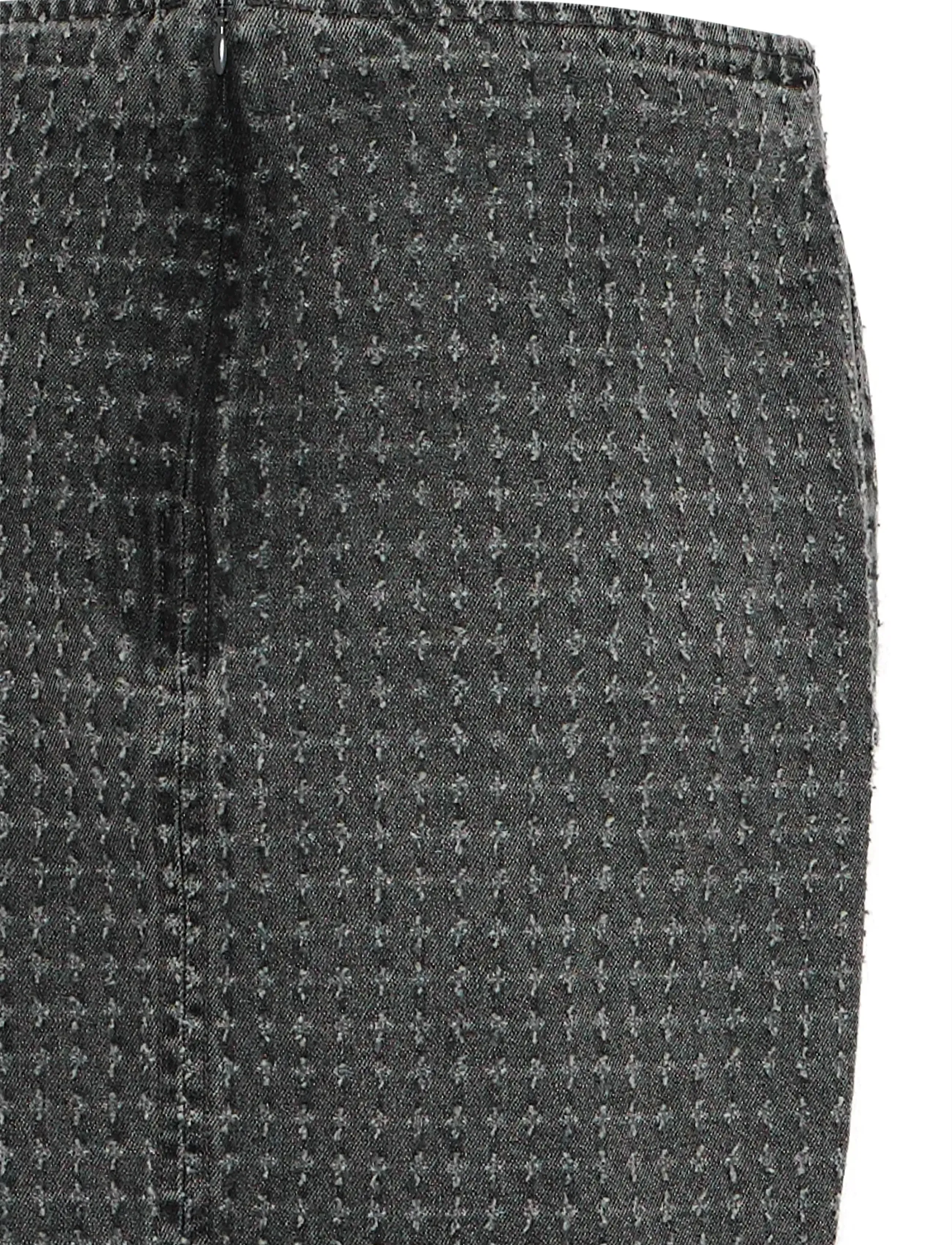 ICHI - IHANGELS SK - denimnederdele - washed black - 5