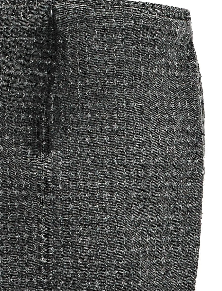 ICHI - IHANGELS SK - denim skirts - washed black - 5