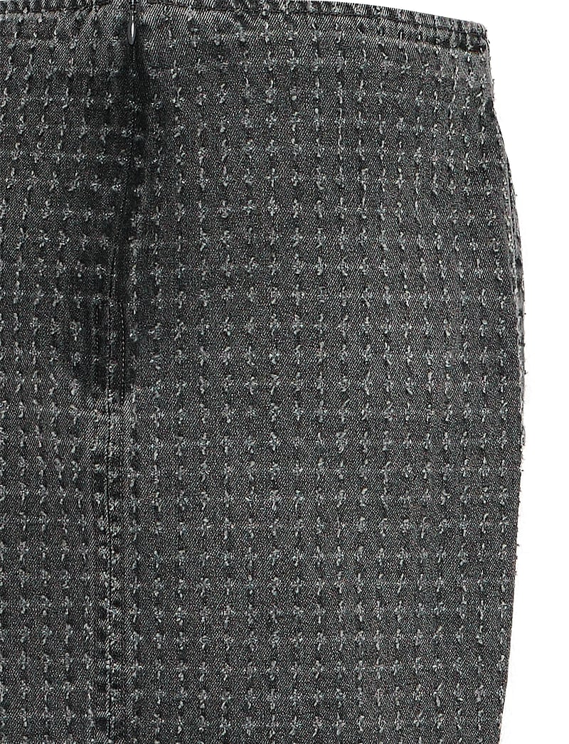 ICHI - IHANGELS SK - jeansröcke - washed black - 2