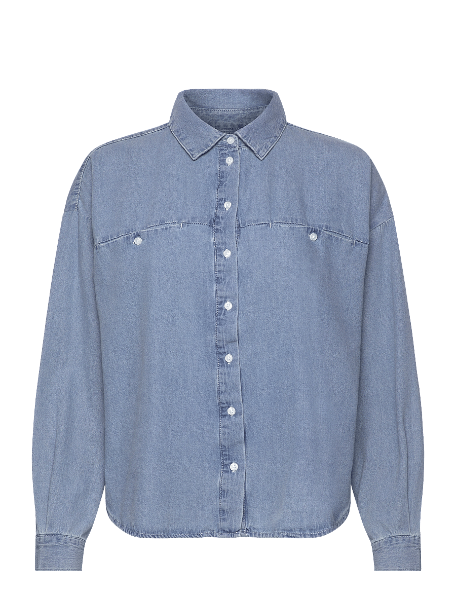ICHI - IHARCHER SH - jeanshemden - light blue washed - 0
