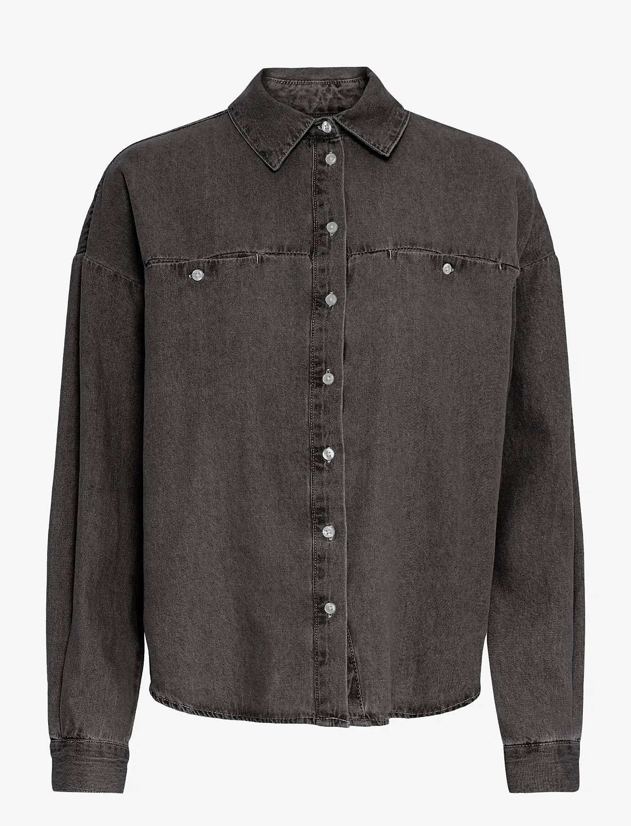 ICHI - IHARCHER SH - jeanshemden - washed black - 0