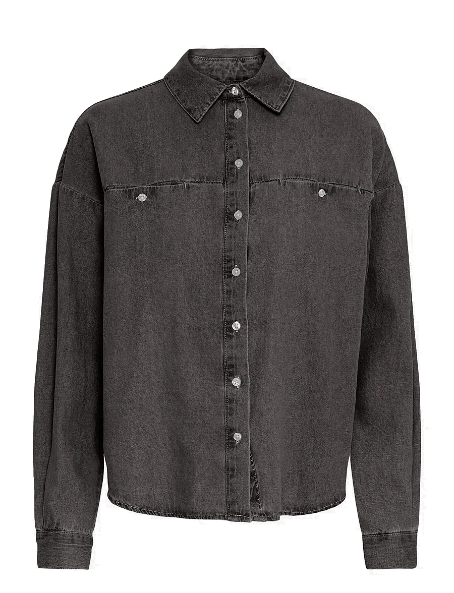 ICHI - IHARCHER SH - jeanshemden - washed black - 1