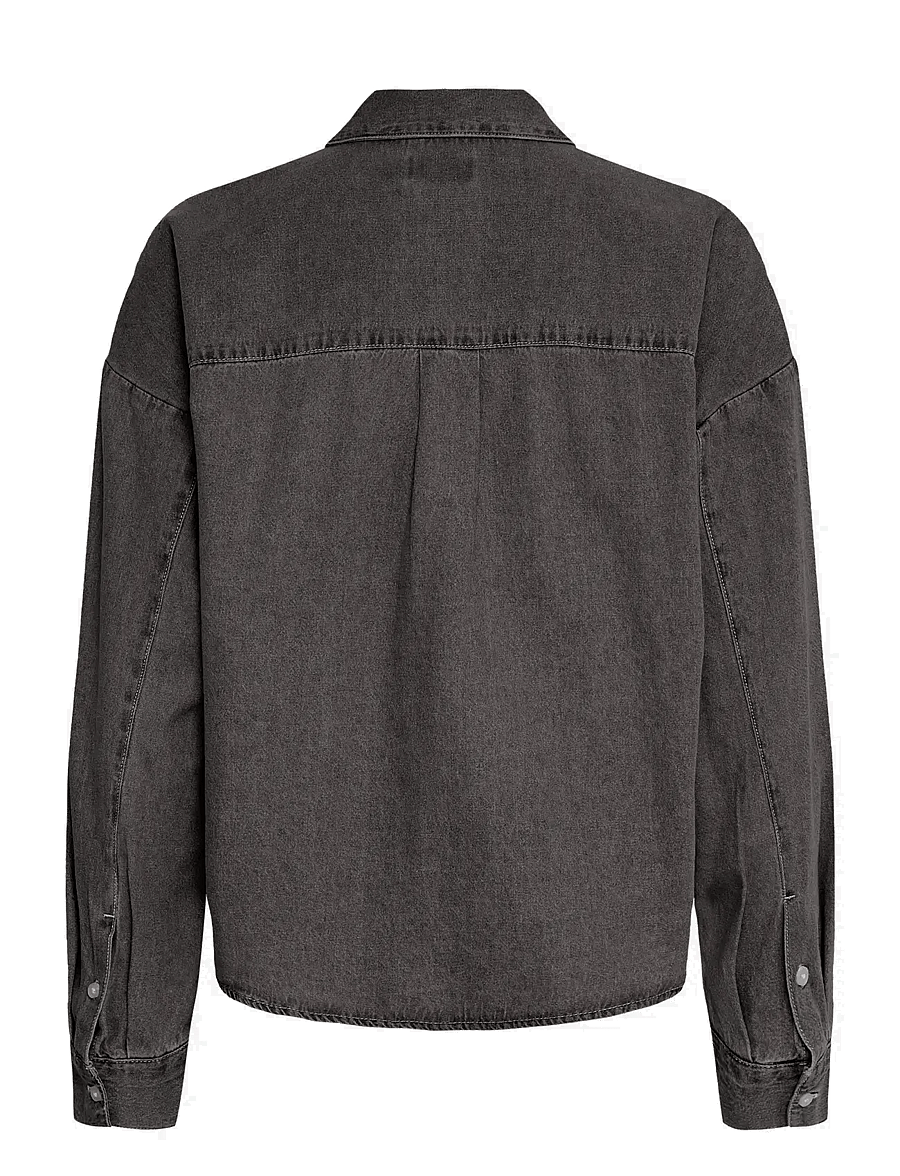 ICHI - IHARCHER SH - jeanshemden - washed black - 2