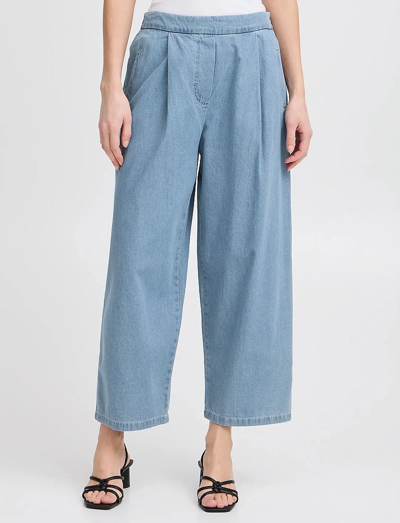 ICHI - IHARCHER PA - vida jeans - light blue washed - 4