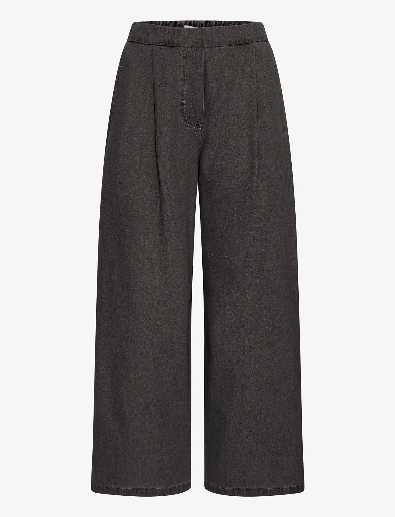 ICHI - IHARCHER PA - laia säärega teksad - washed black - 0