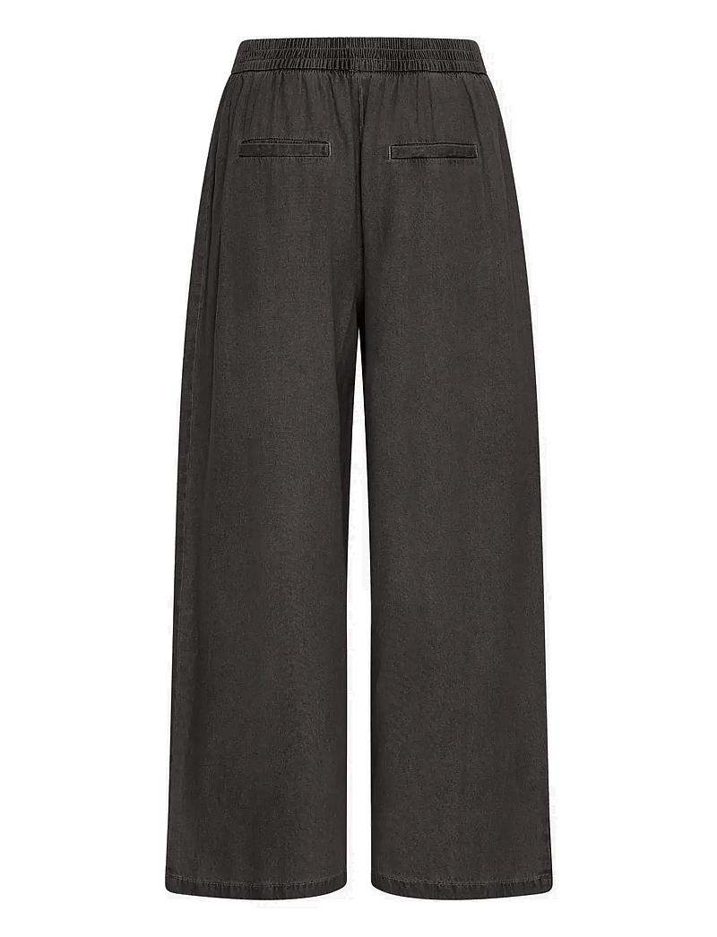 ICHI - IHARCHER PA - brede jeans - washed black - 2