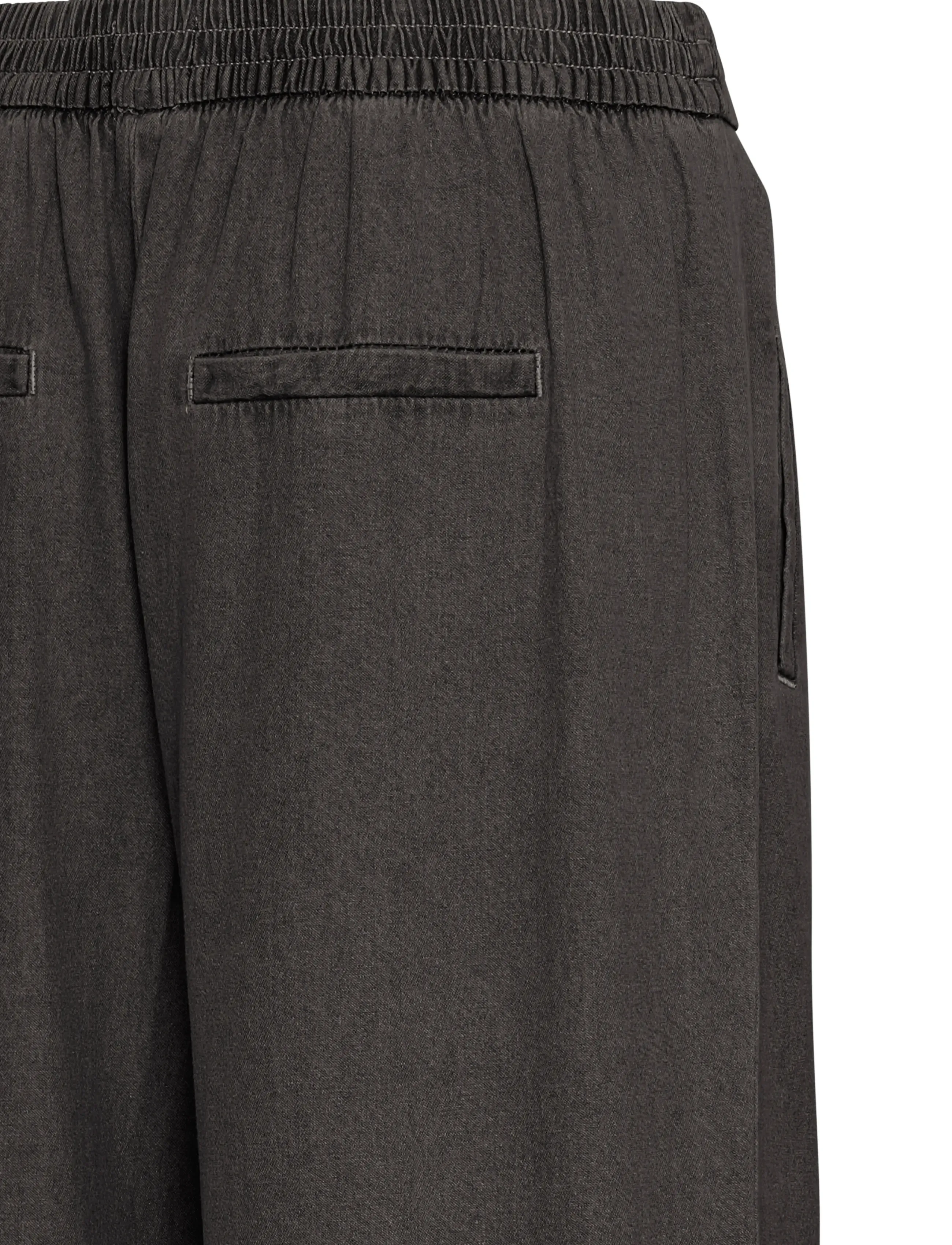 ICHI - IHARCHER PA - brede jeans - washed black - 5