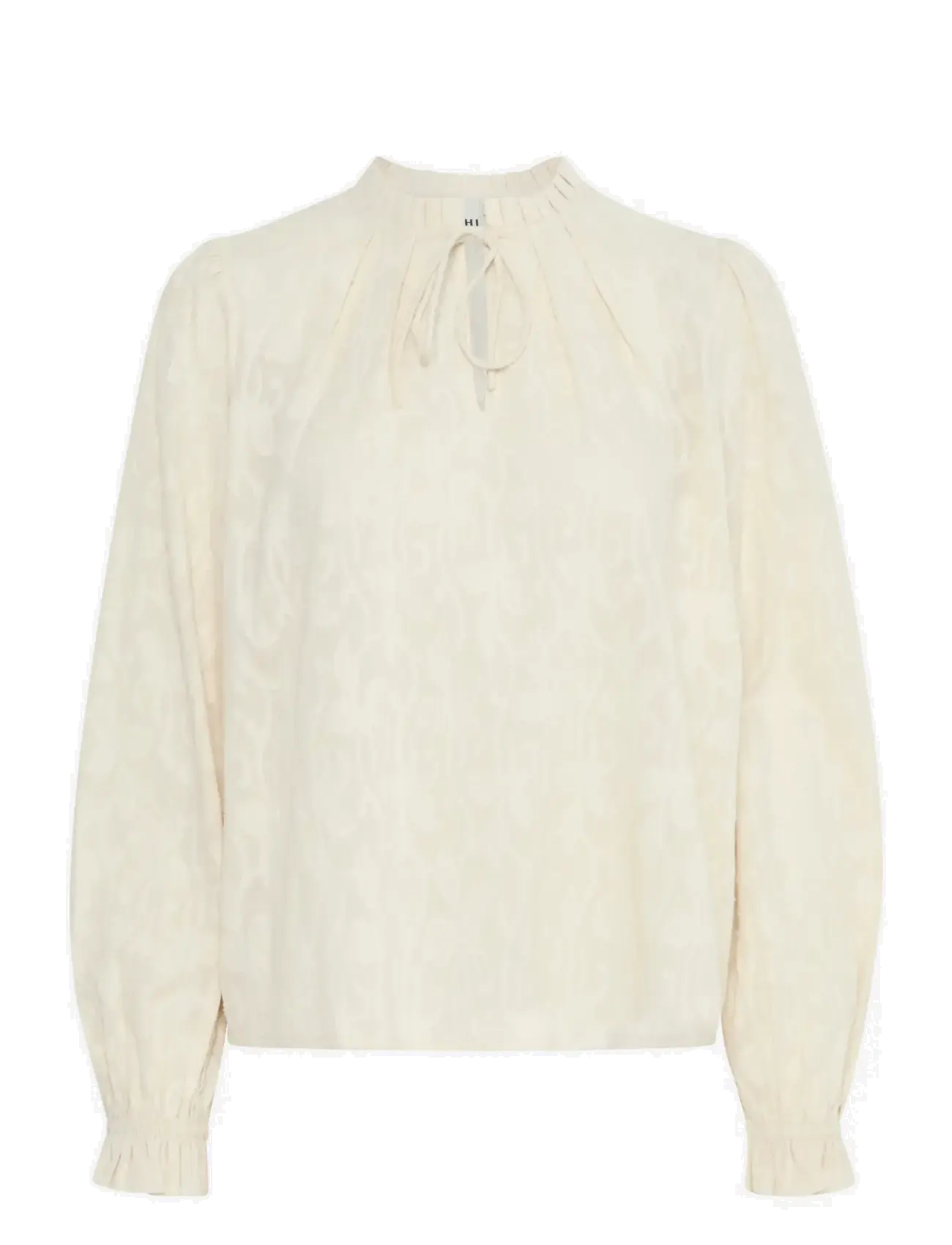 ICHI IHEONA LS - Bluser - BIRCH / cream