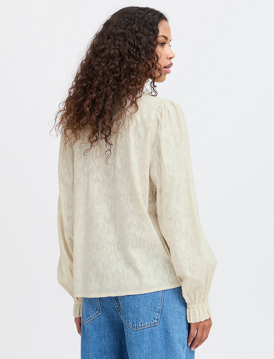 ICHI - IHEONA LS - langärmelige blusen - birch - 3