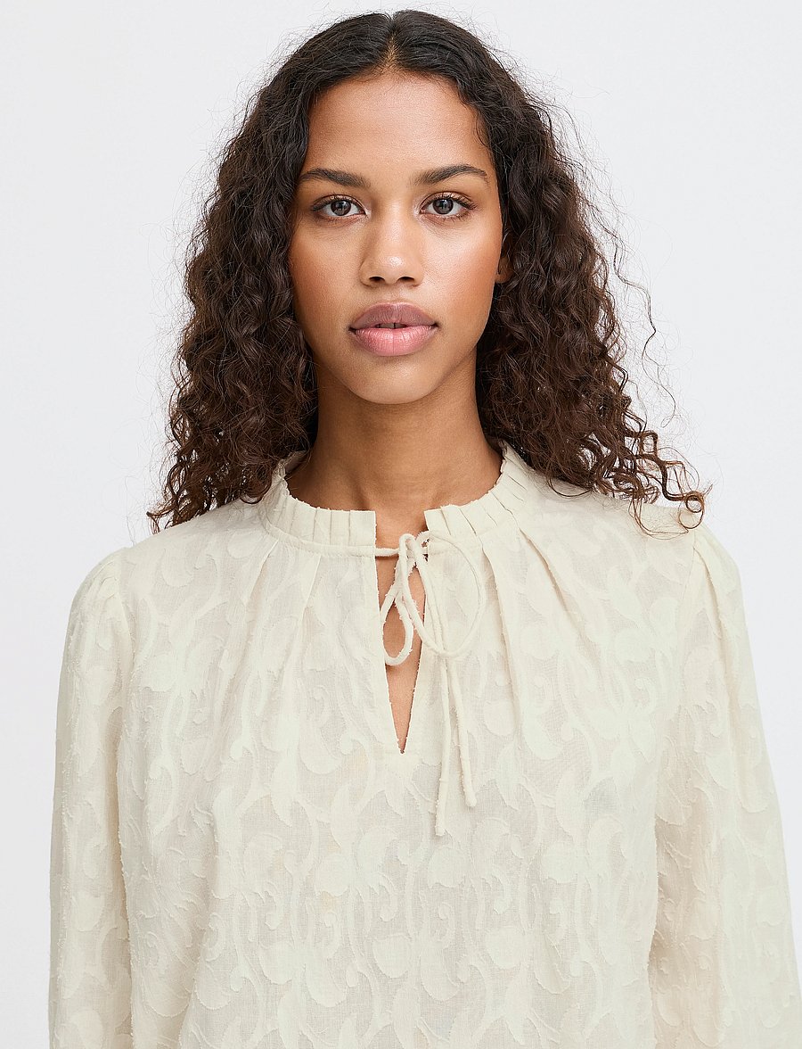 ICHI - IHEONA LS - langärmelige blusen - birch - 5
