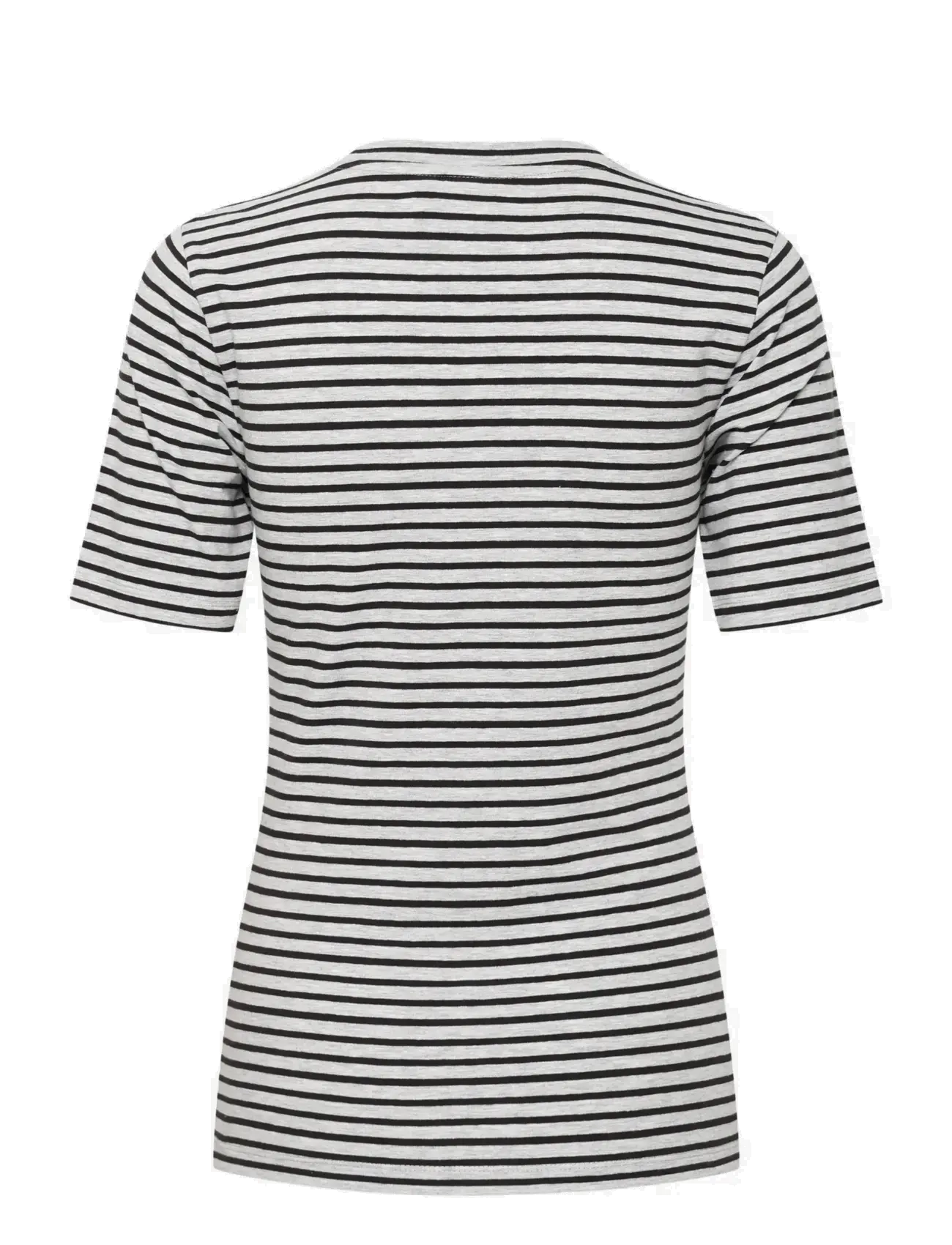 ICHI - IHMIRA SS2 - grey melange w. black - 2