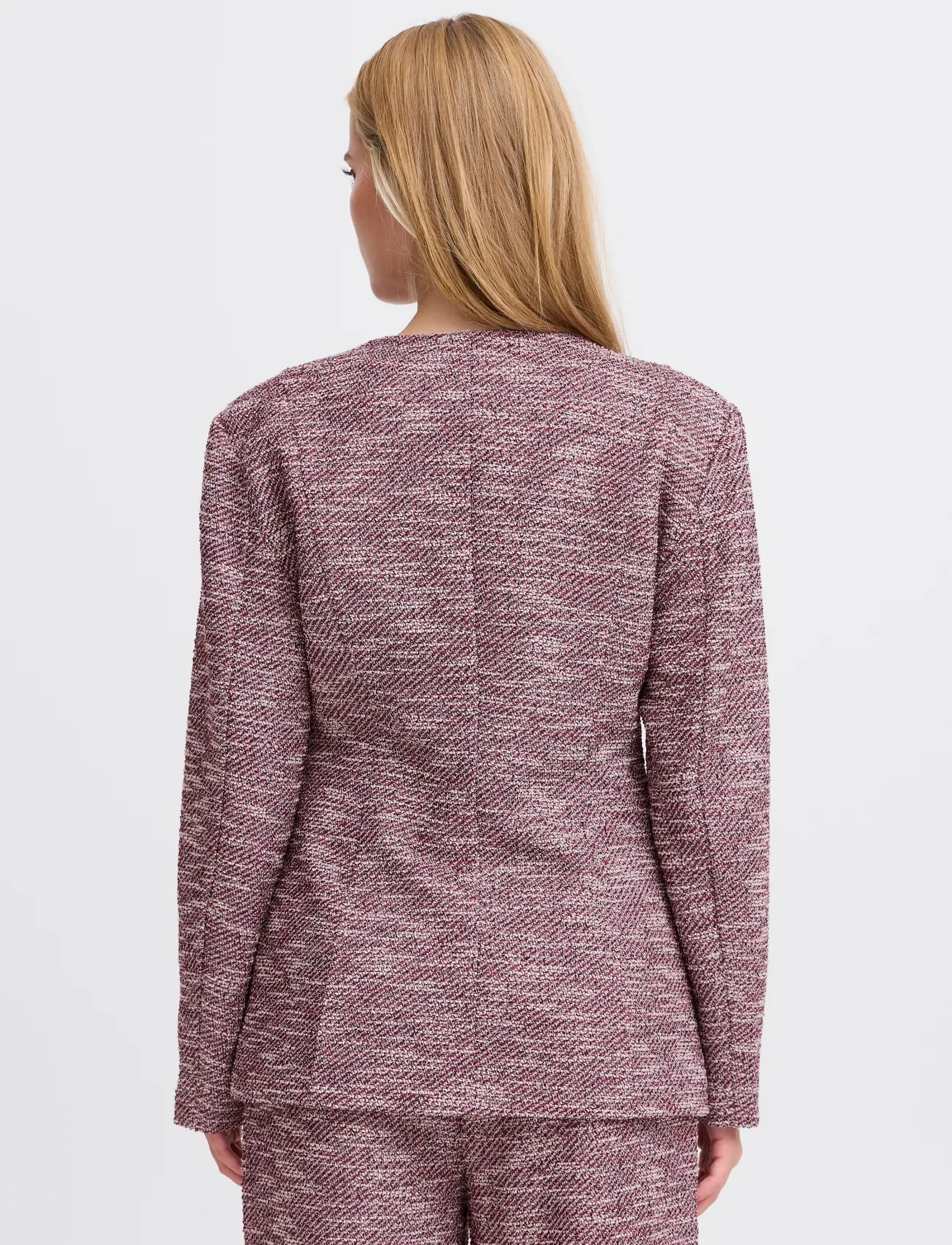 ICHI - IHKATE CHECLÉ BL2 - festmode zu outlet-preisen - pink berry bouclÉ - 3