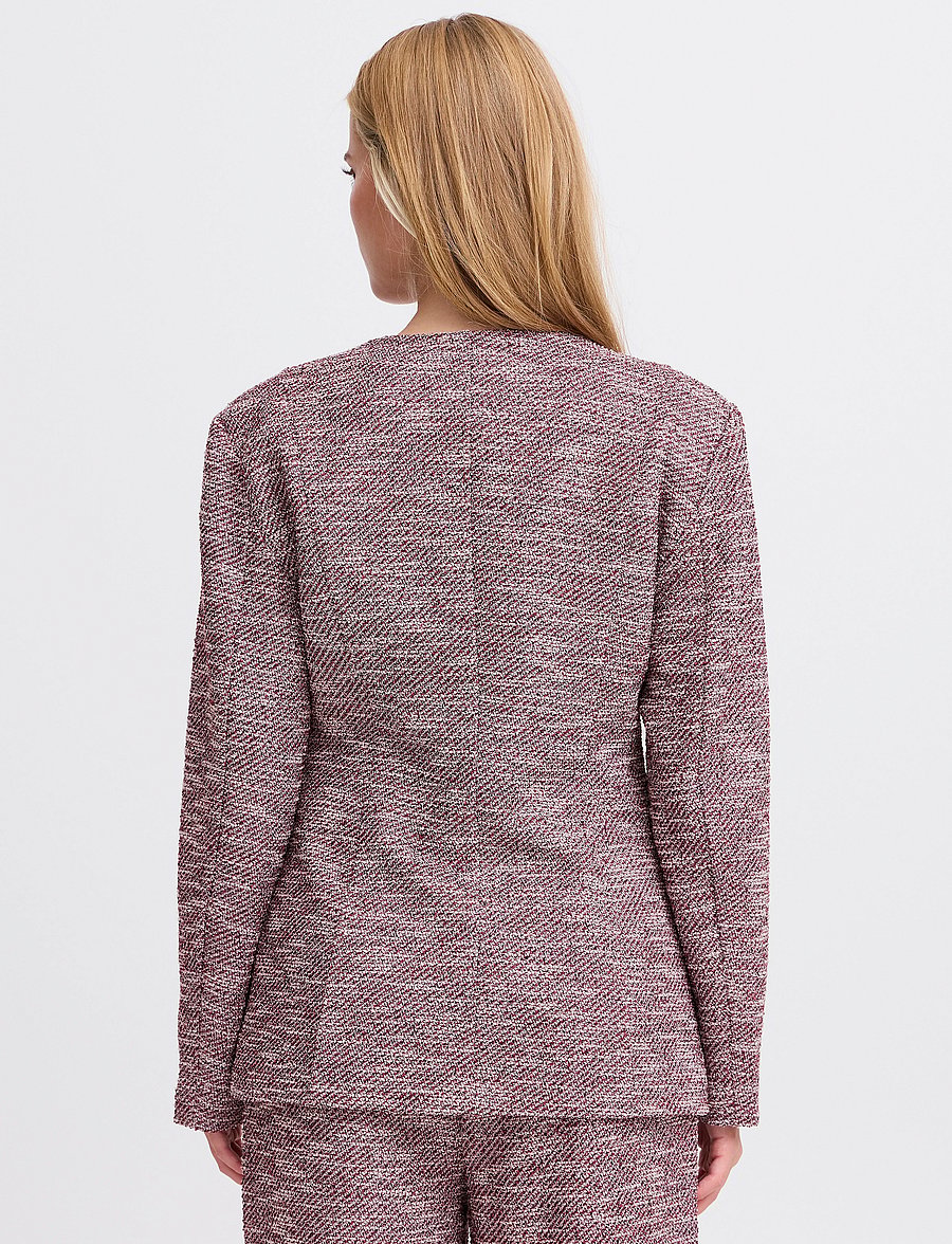 ICHI - IHKATE CHECLÉ BL2 - blazers met één knopenrij - pink berry bouclÉ - 3
