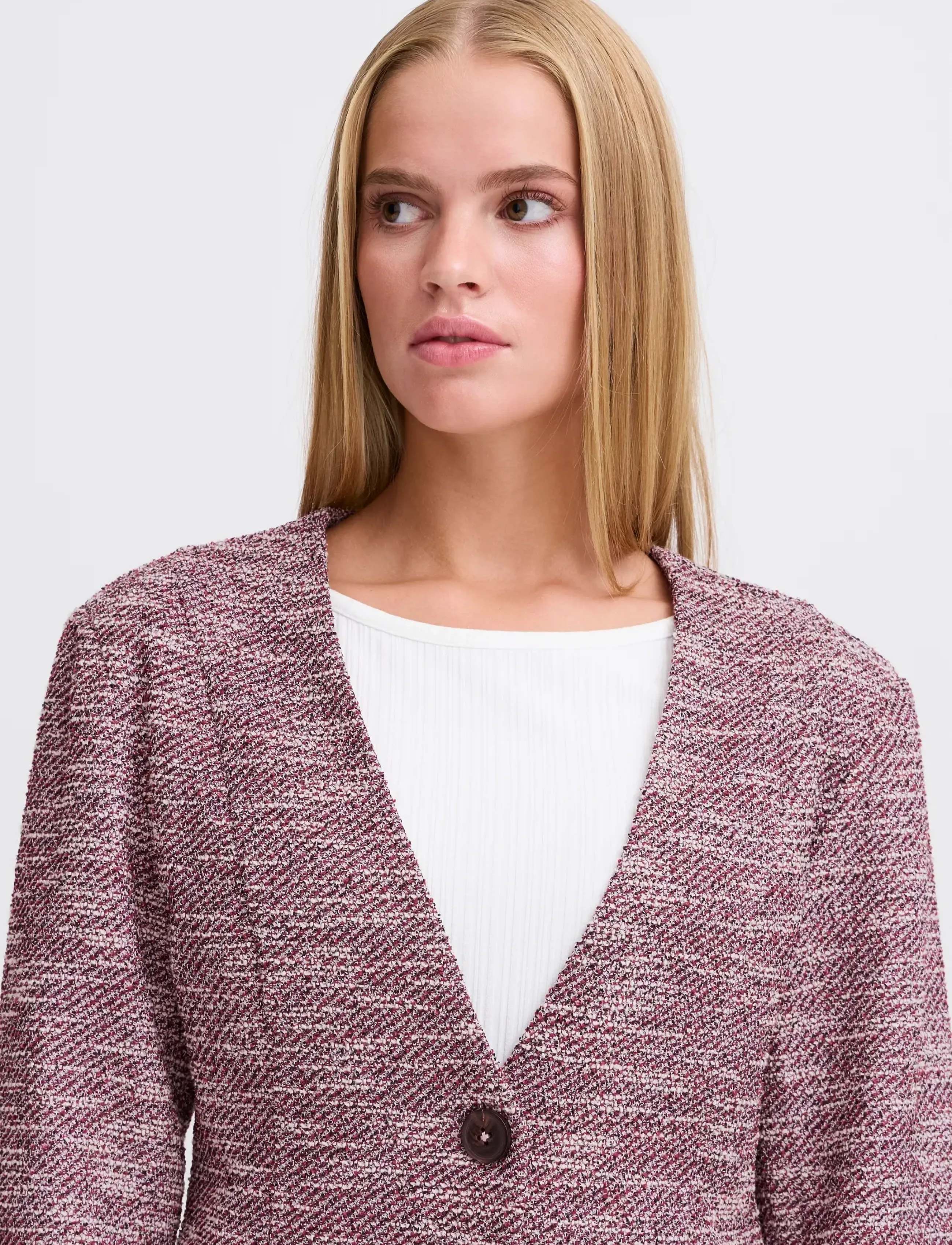 ICHI - IHKATE CHECLÉ BL2 - festmode zu outlet-preisen - pink berry bouclÉ - 5