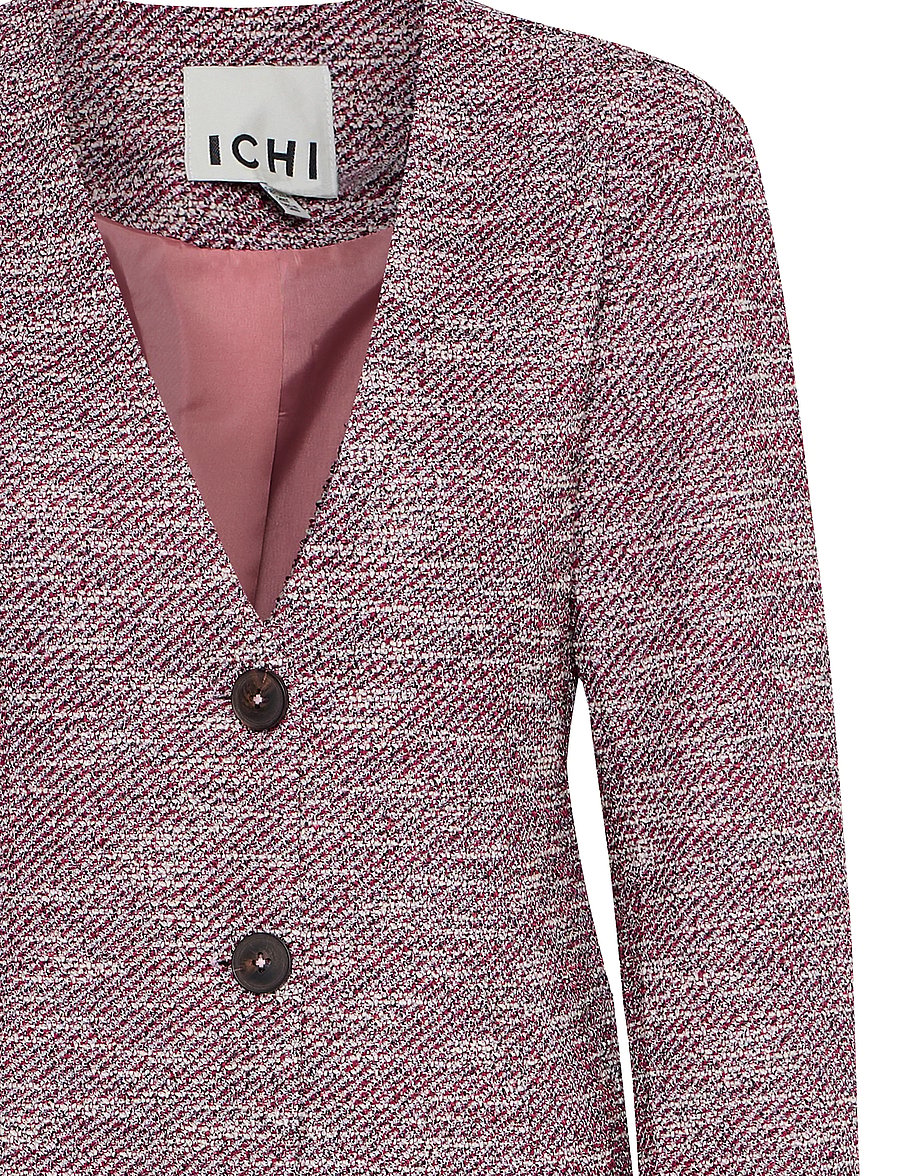 ICHI - IHKATE CHECLÉ BL2 - blazers met één knopenrij - pink berry bouclÉ - 5