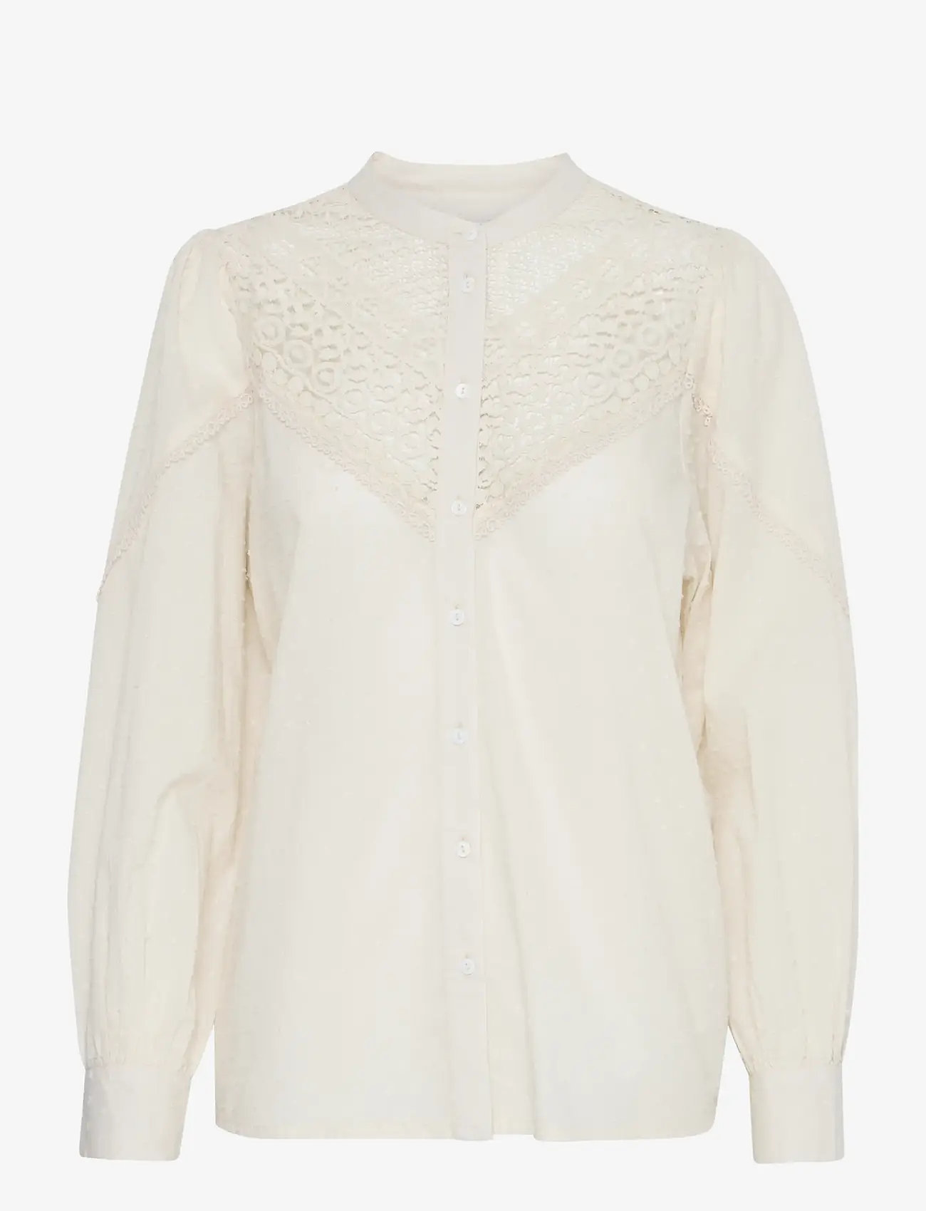 ICHI - IHZABRINA SH - långärmade blusar - birch - 0