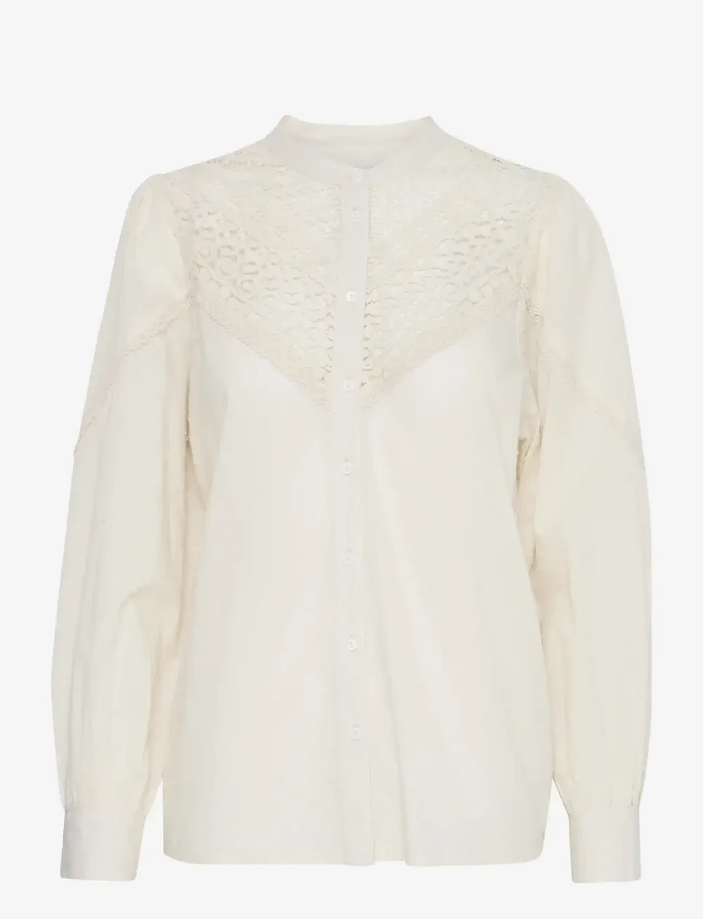 ICHI - IHZABRINA SH - langærmede bluser - birch - 0