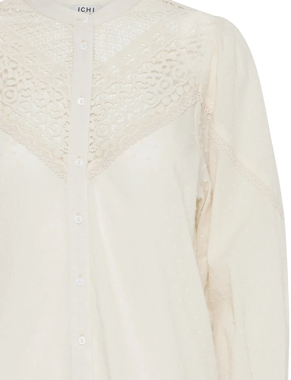 ICHI - IHZABRINA SH - langærmede bluser - birch - 2