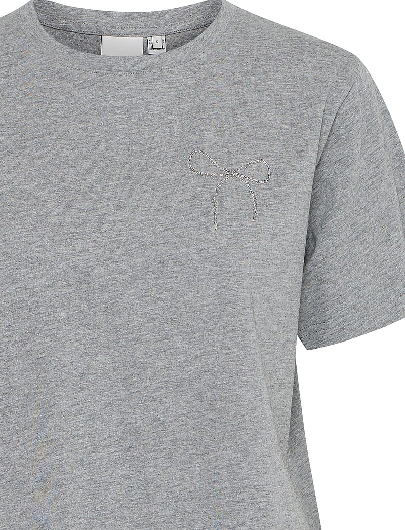 ICHI - IHNYNNA SS2 - t-shirts - light grey melange - 4