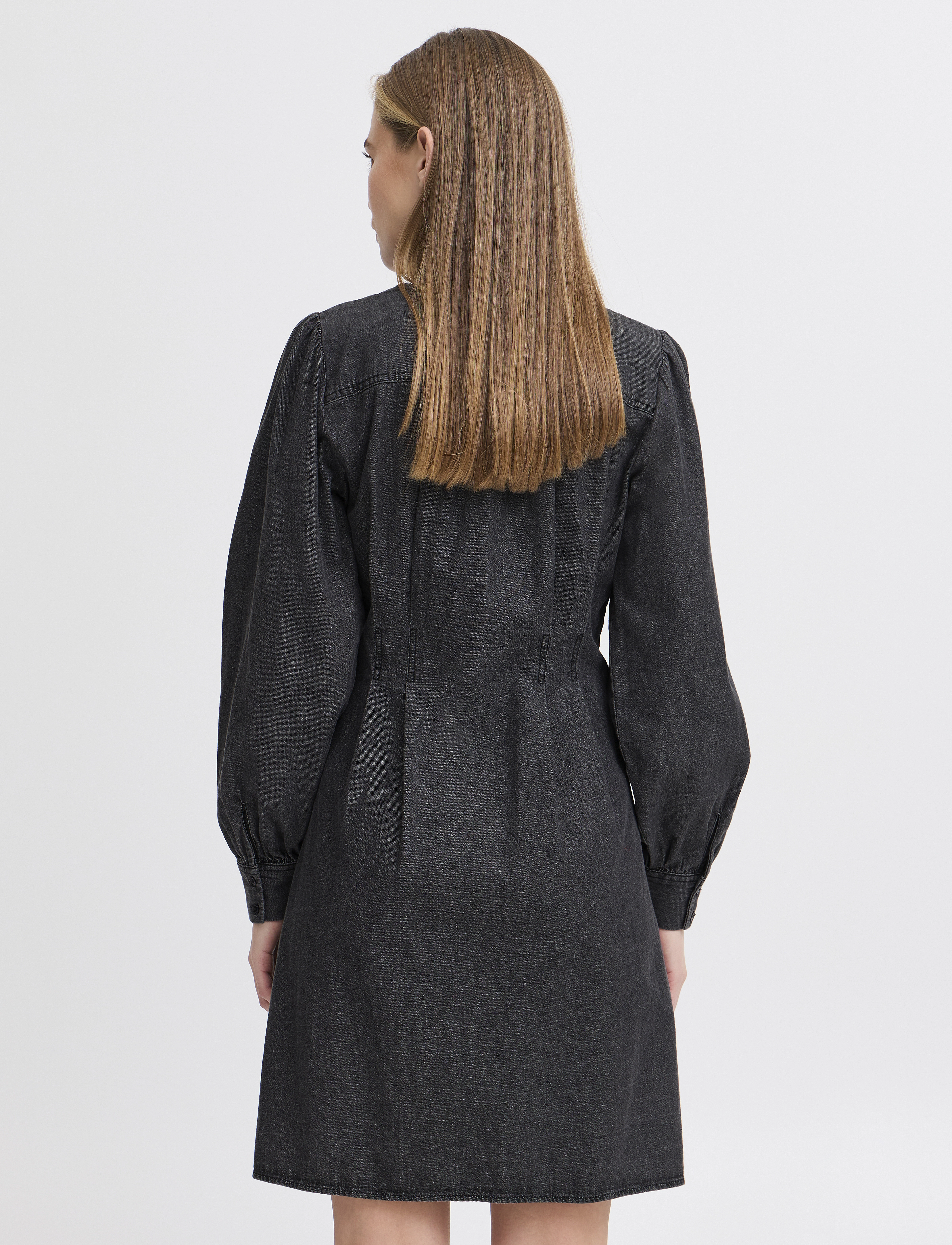 ICHI - IHARCHER DR - denimkjoler - washed black - 4
