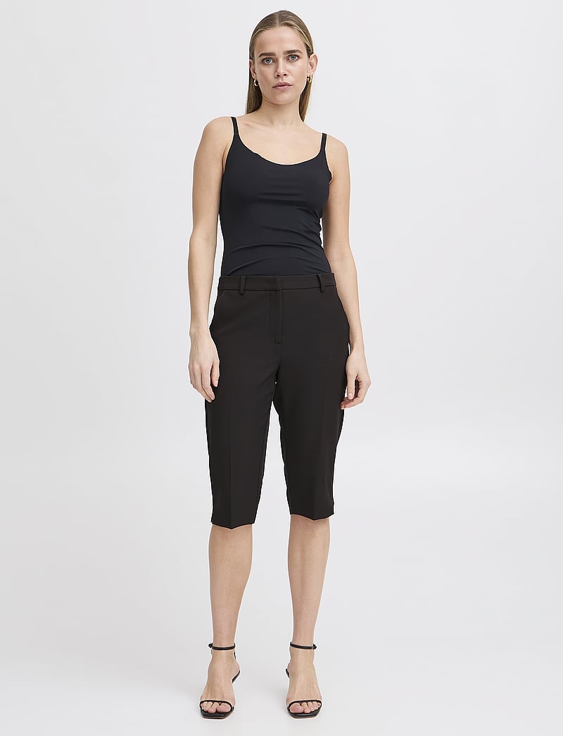 ICHI - IHLEXI CAPRI PA - caprihose - black - 0