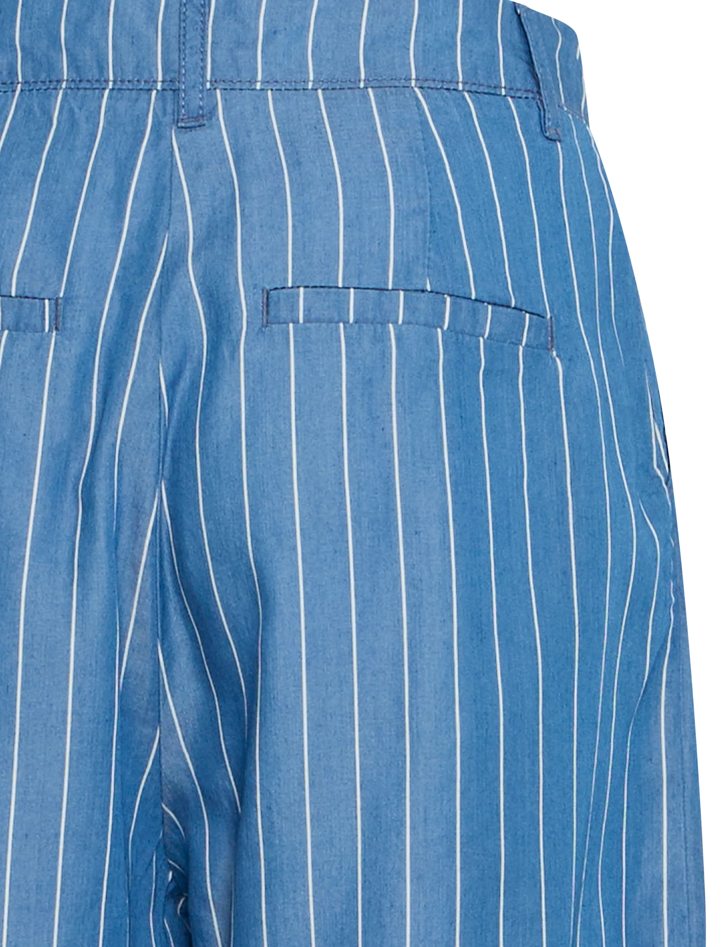ICHI - IHBECCOS SHO - blue pinstripe - 4