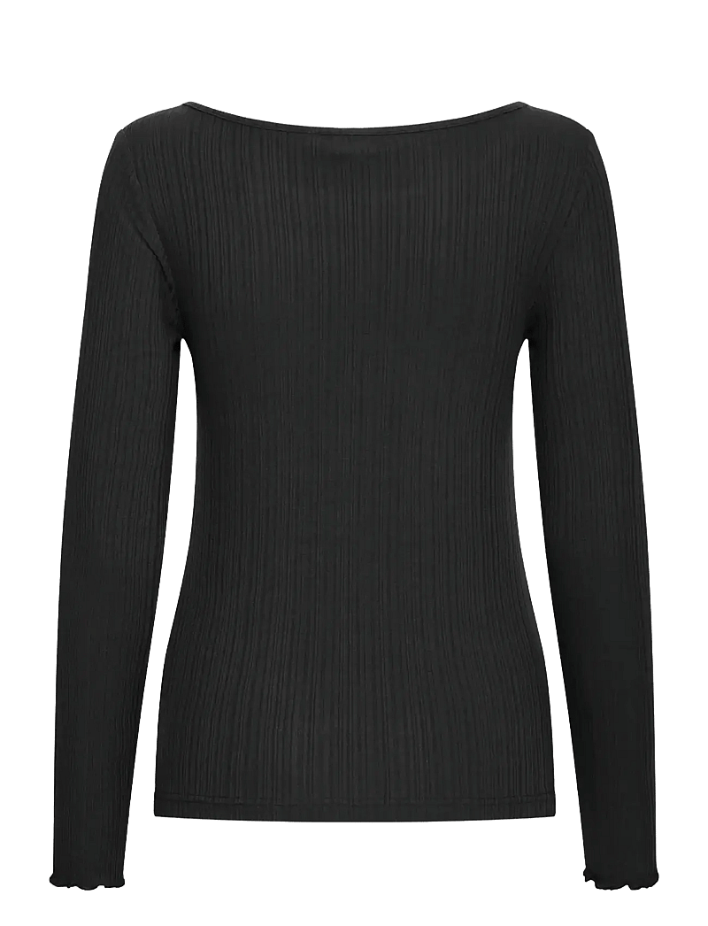 ICHI - IHCELLA LS - langermede topper - black - 2