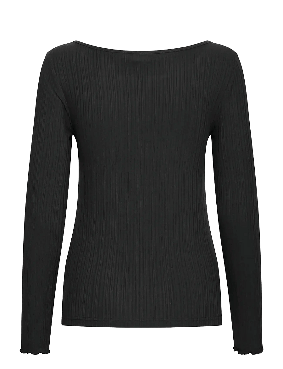ICHI - IHCELLA LS - langärmlige tops - black - 2