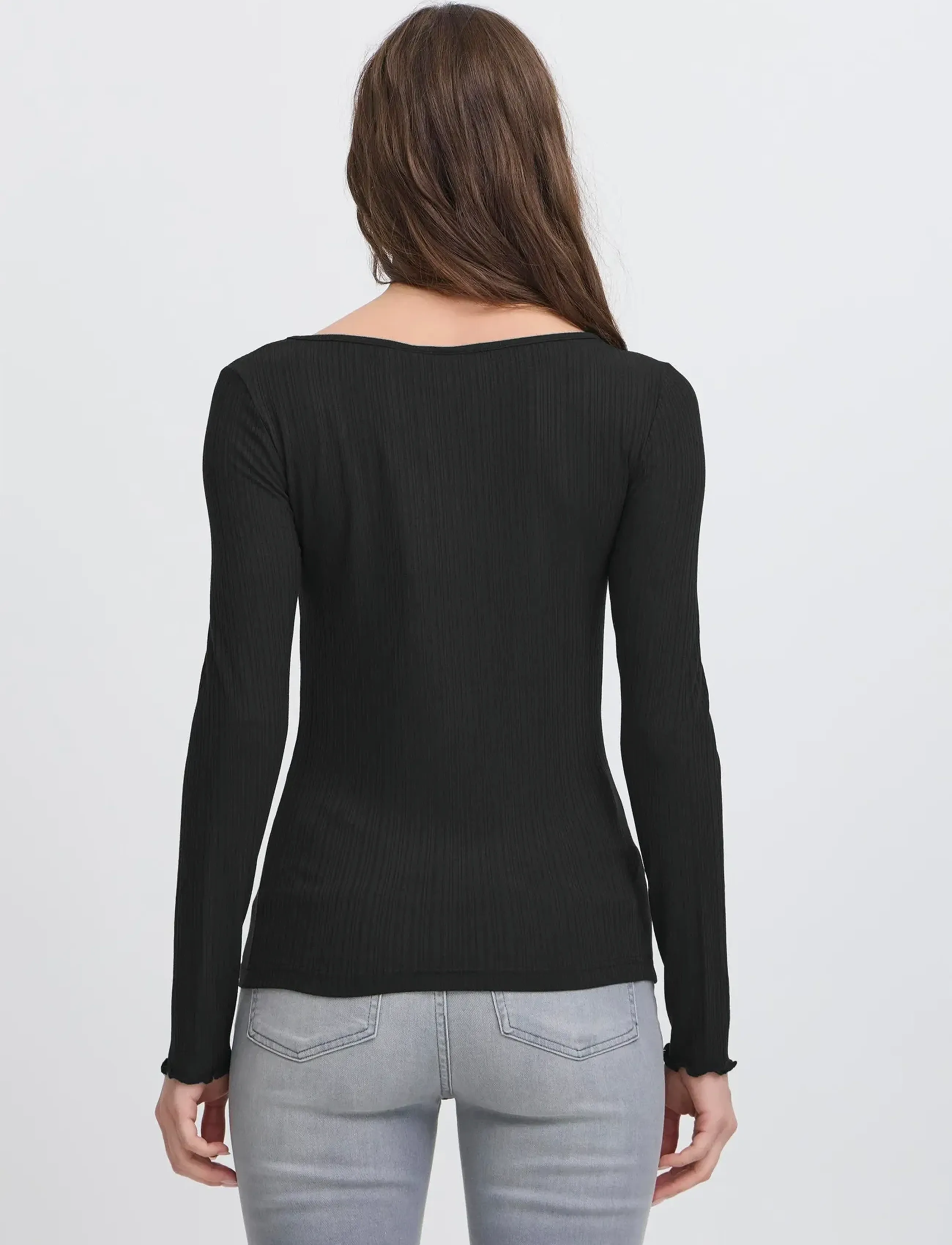 ICHI - IHCELLA LS - långärmade toppar - black - 3