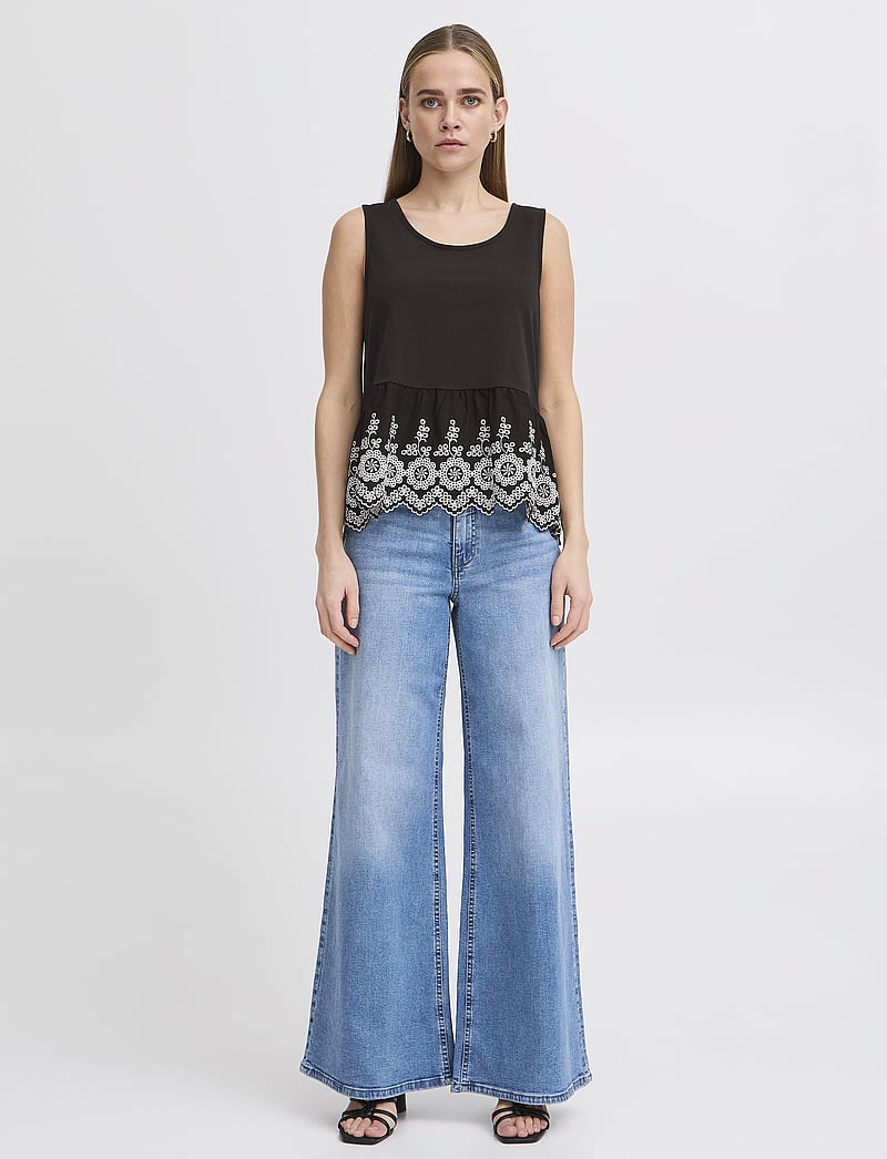 ICHI - IHMALUI TO - linnen - black - 0