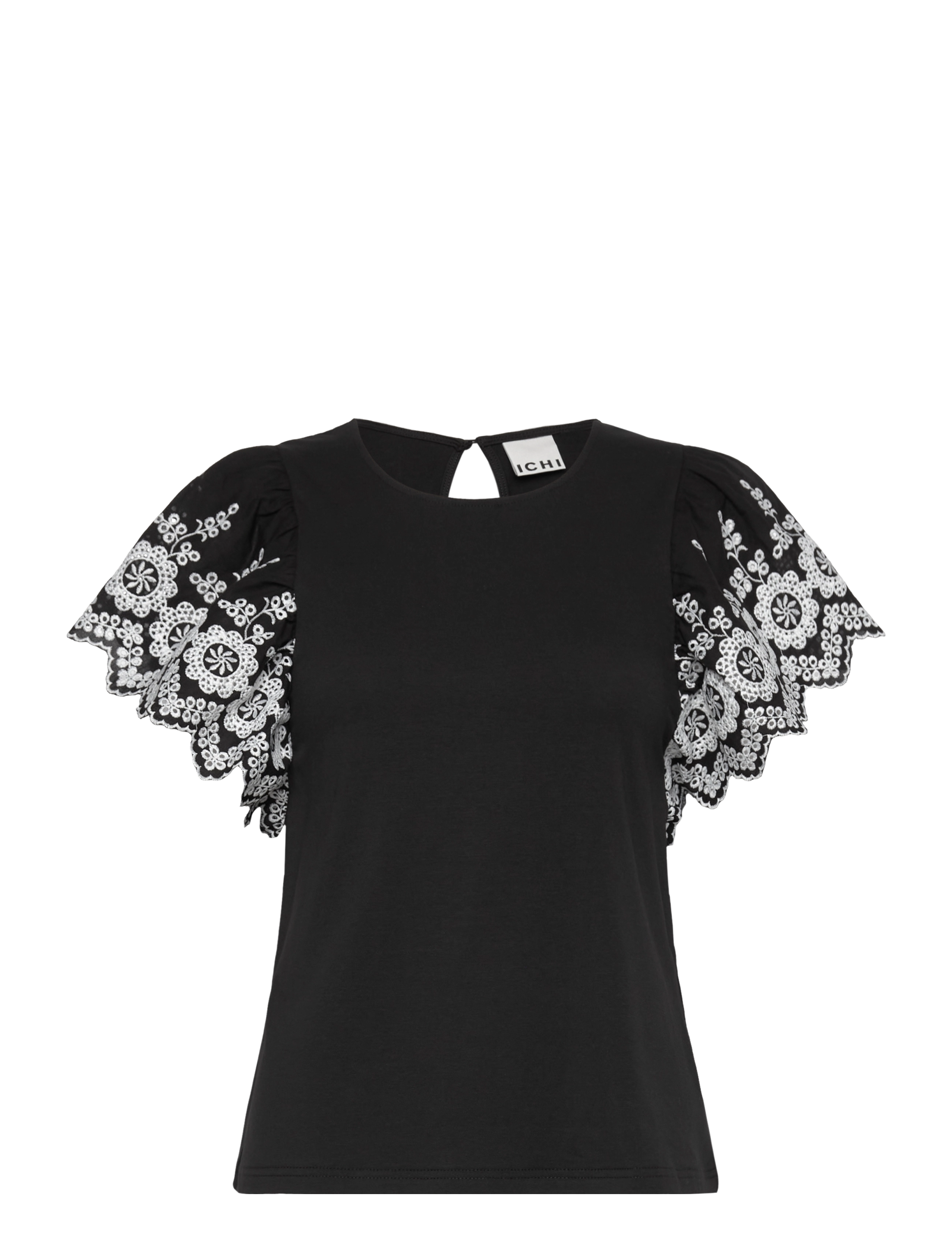 ICHI IHMALUI SS - Bluser - BLACK / black