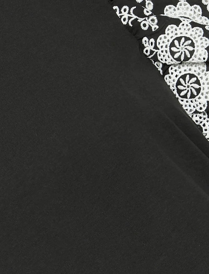 ICHI - IHMALUI SS - kurzämlige blusen - black - 5