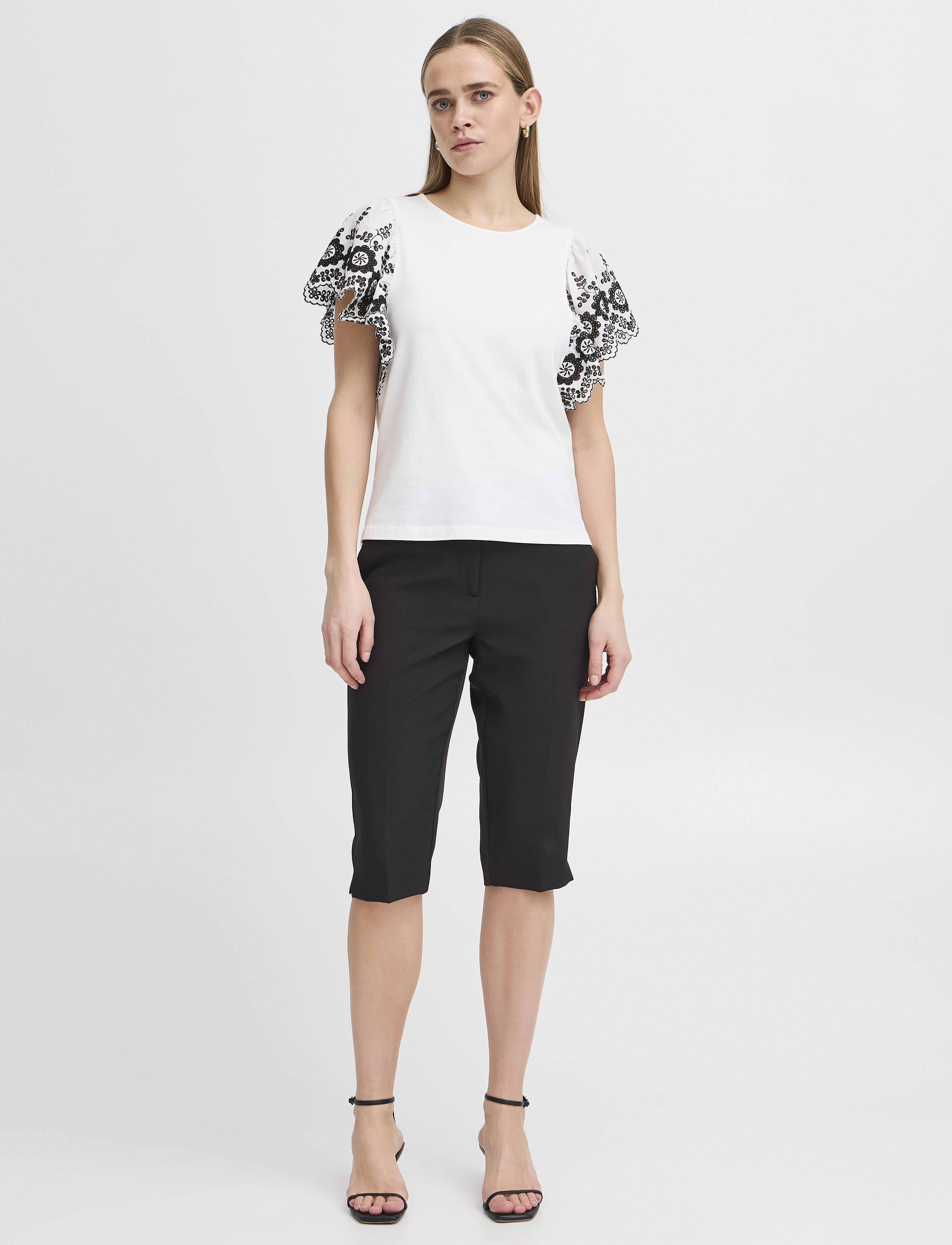 ICHI Ihmalui Ss, XS, White, Bluser > Kortærmede, Dame