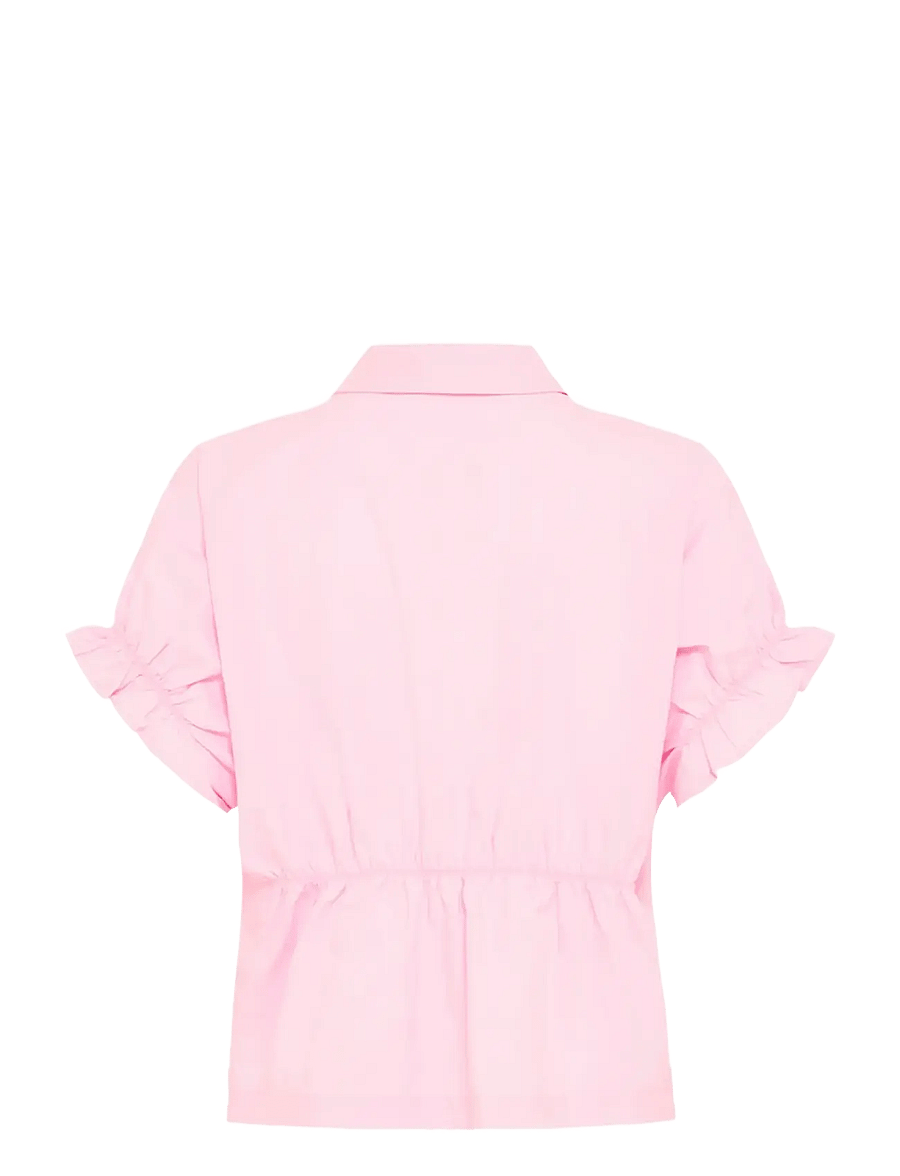 ICHI - IHSAMI SH - short-sleeved blouses - pink lady - 2