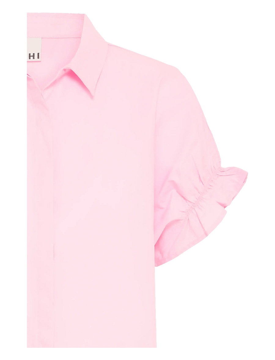 ICHI - IHSAMI SH - short-sleeved blouses - pink lady - 3
