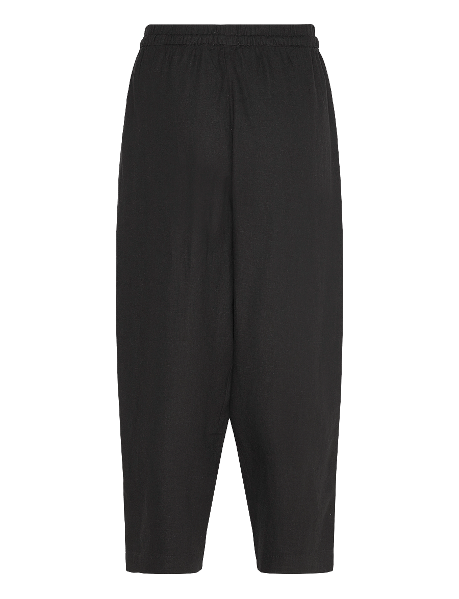 ICHI - IHLINNO PA BARREL - barrel trousers - black - 2