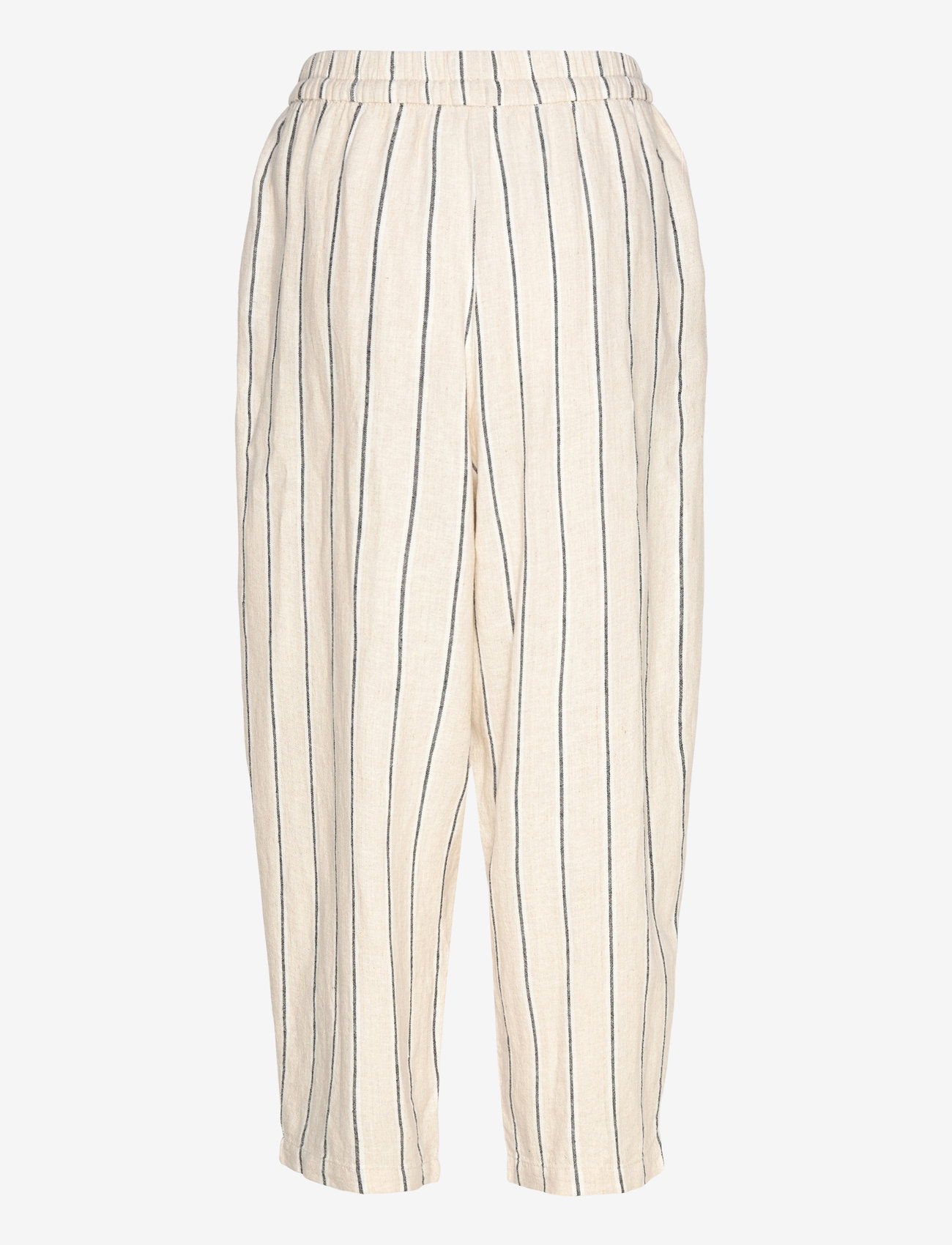 ICHI - IHLINNO PA BARREL - barrel-hosen - natural ecru stripe - 1