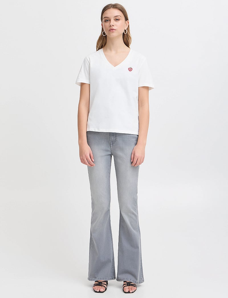 ICHI - IHKENNEDY SS11 - t-shirts - cloud dancer - 0