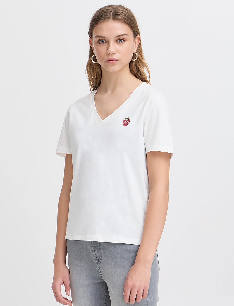 ICHI - IHKENNEDY SS11 - t-shirts - cloud dancer - 3