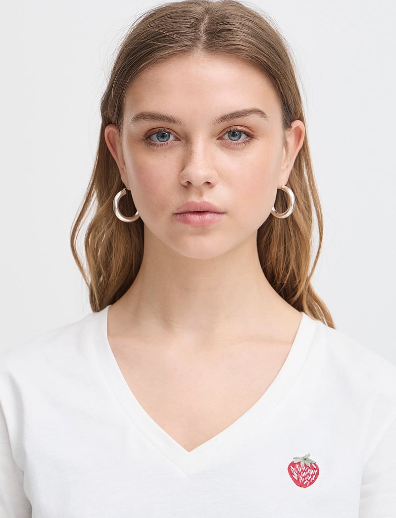 ICHI - IHKENNEDY SS11 - t-shirts - cloud dancer - 5