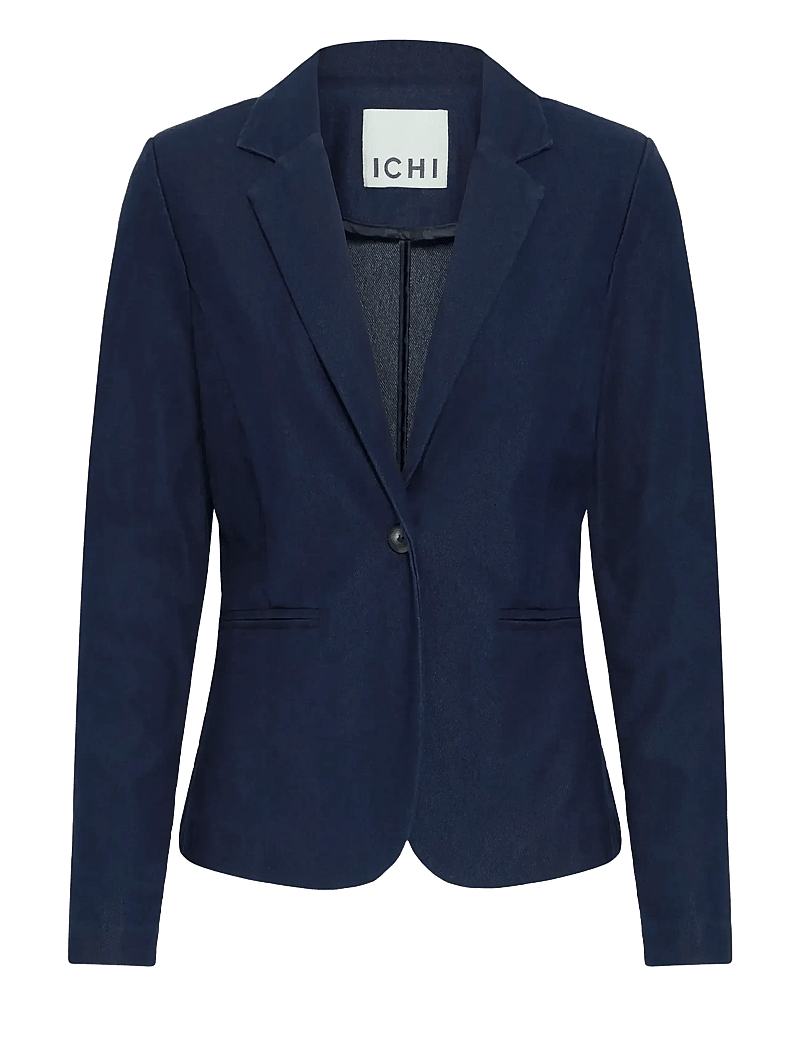 ICHI - IHKATE DENIM BL - einreihige blazer - dark blue - 1