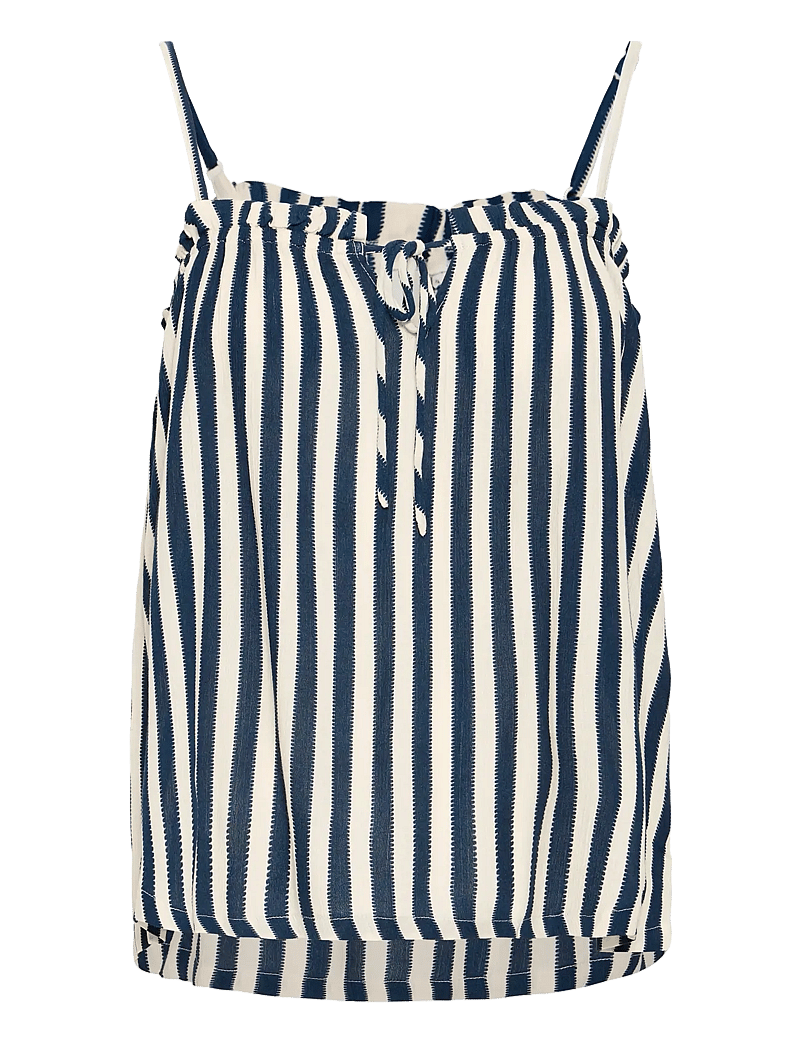 ICHI - IHMARRAKECH AOP TO9 - Ærmeløse bluser - total eclipse dotted stripe ao - 1